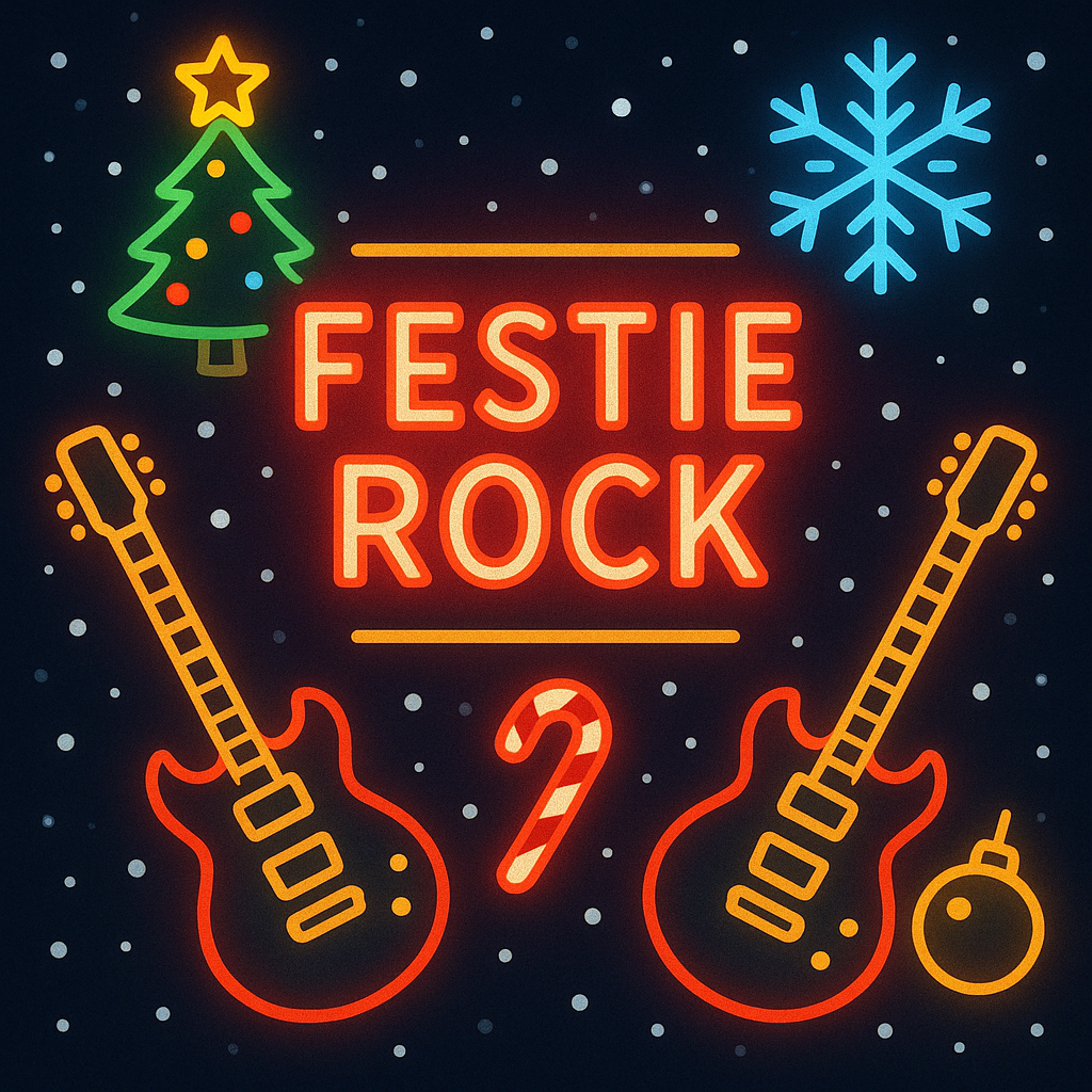 Festive Rock station cover art